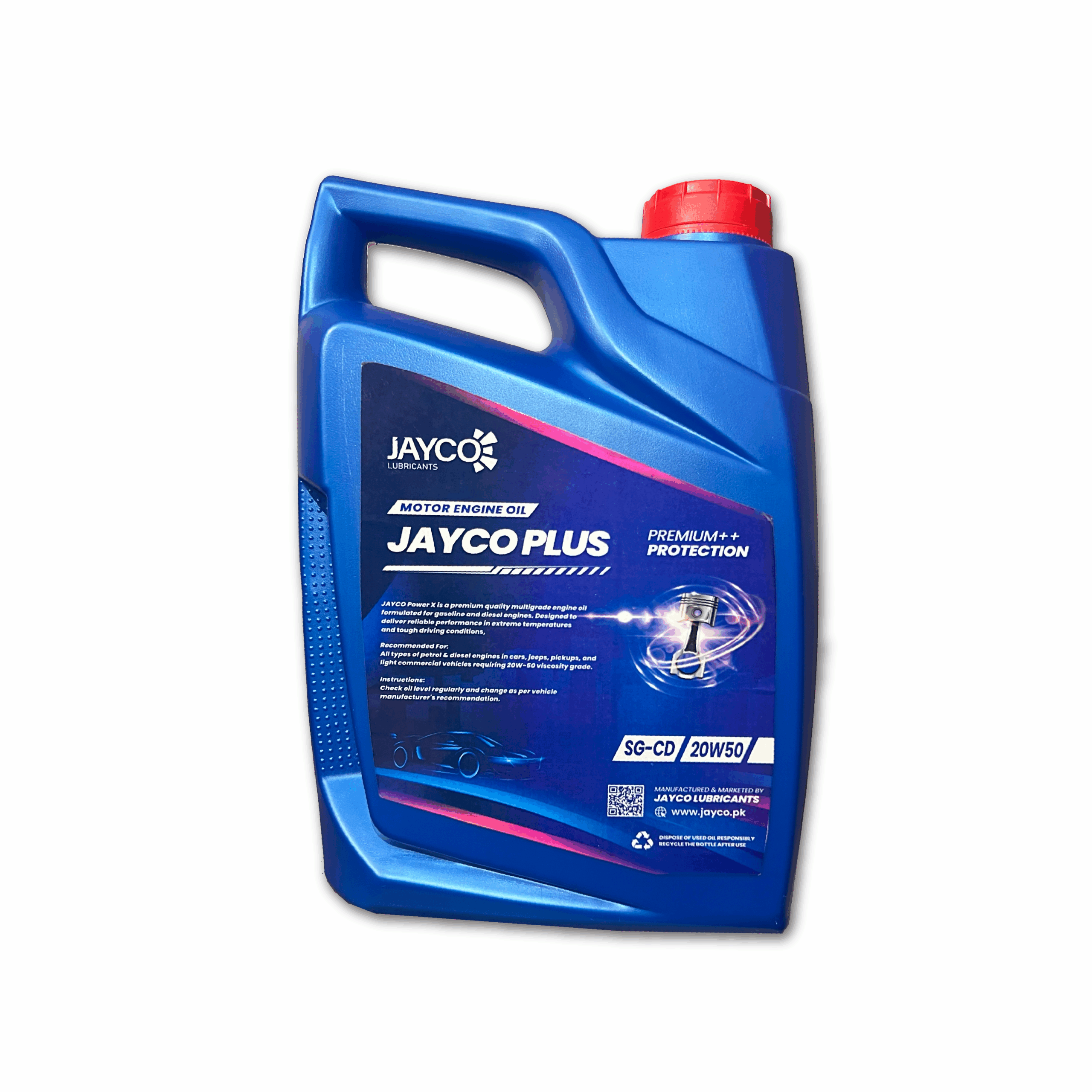 JAYCO Plus SG/CD 20W-50 Engine Oil